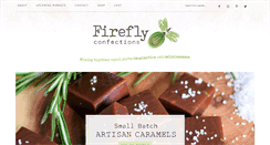 Desktop Screenshot of fireflyconfections.com